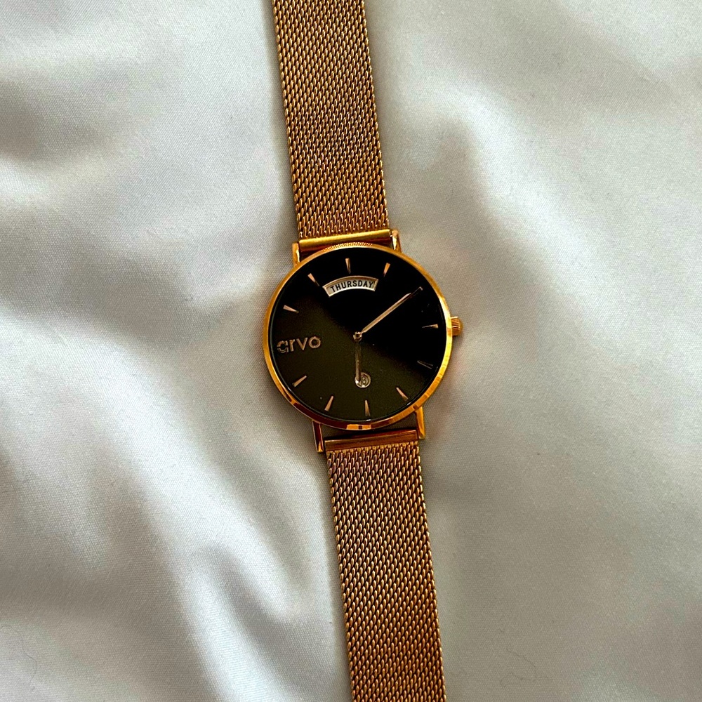 Arvo Awristocrat rose gold Watch